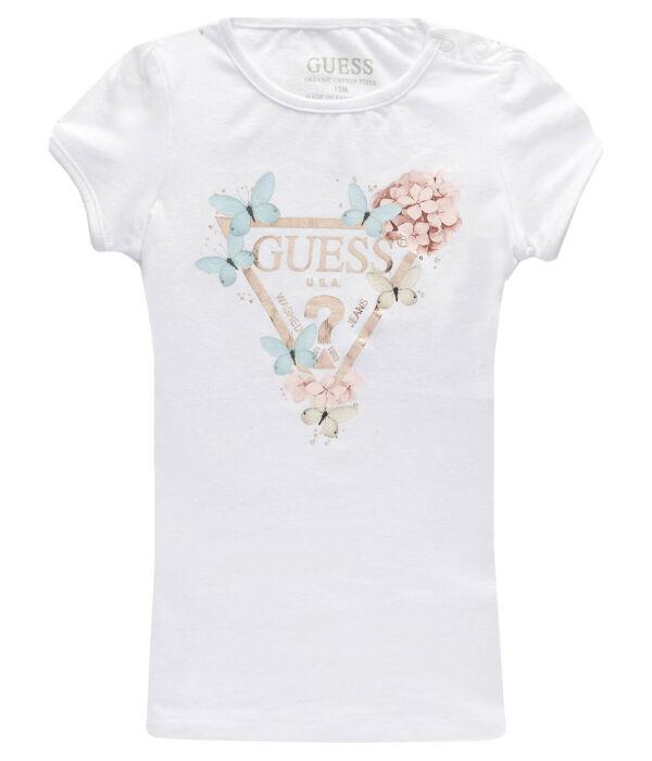 

Футболка детская Guess с бабочками, белый