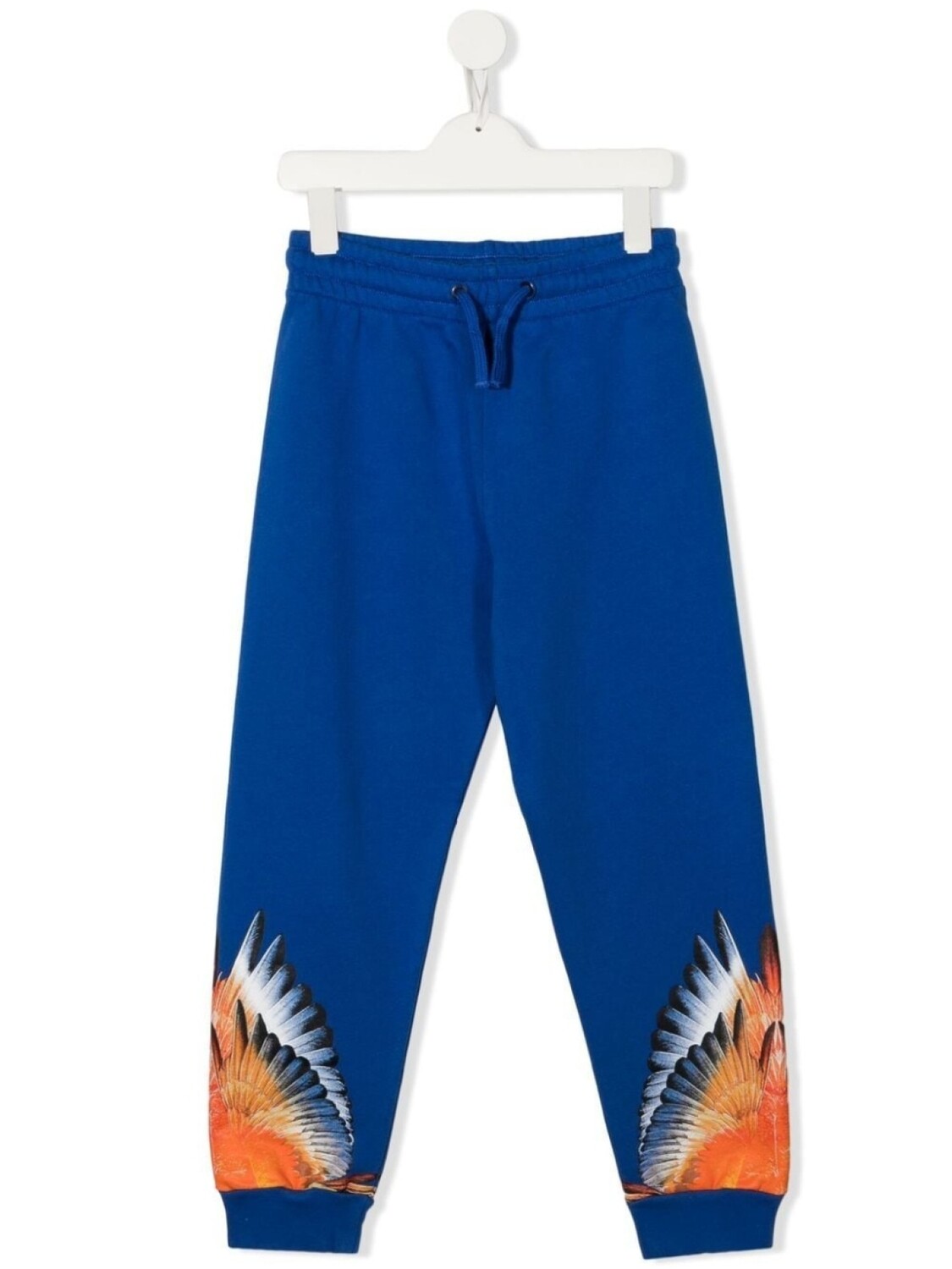 

Спортивные брюки с принтом Wings Marcelo Burlon County Of Milan Kids, синий