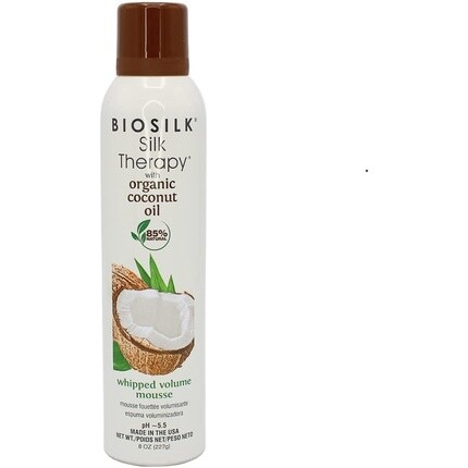 

Silk Therapy Взбитый мусс для объема с кокосовым маслом, 227 г, Biosilk