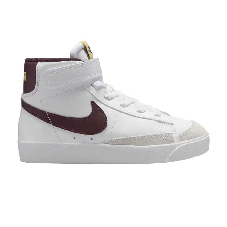 

Кроссовки Blazer Mid, цвет White Burgundy Crush