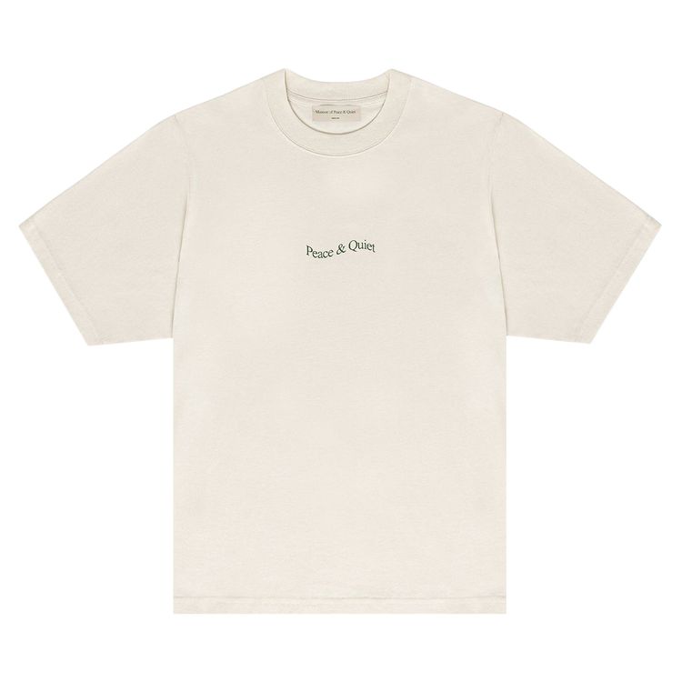 

Футболка Museum of Peace & Quiet Wordmark T-Shirt 'Bone', белый