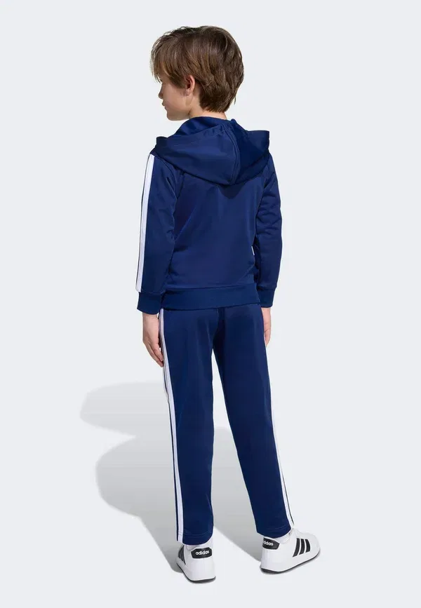 Спортивный костюм детский Essentials Adidas Sportswear, темно-синий/белый — фото 3