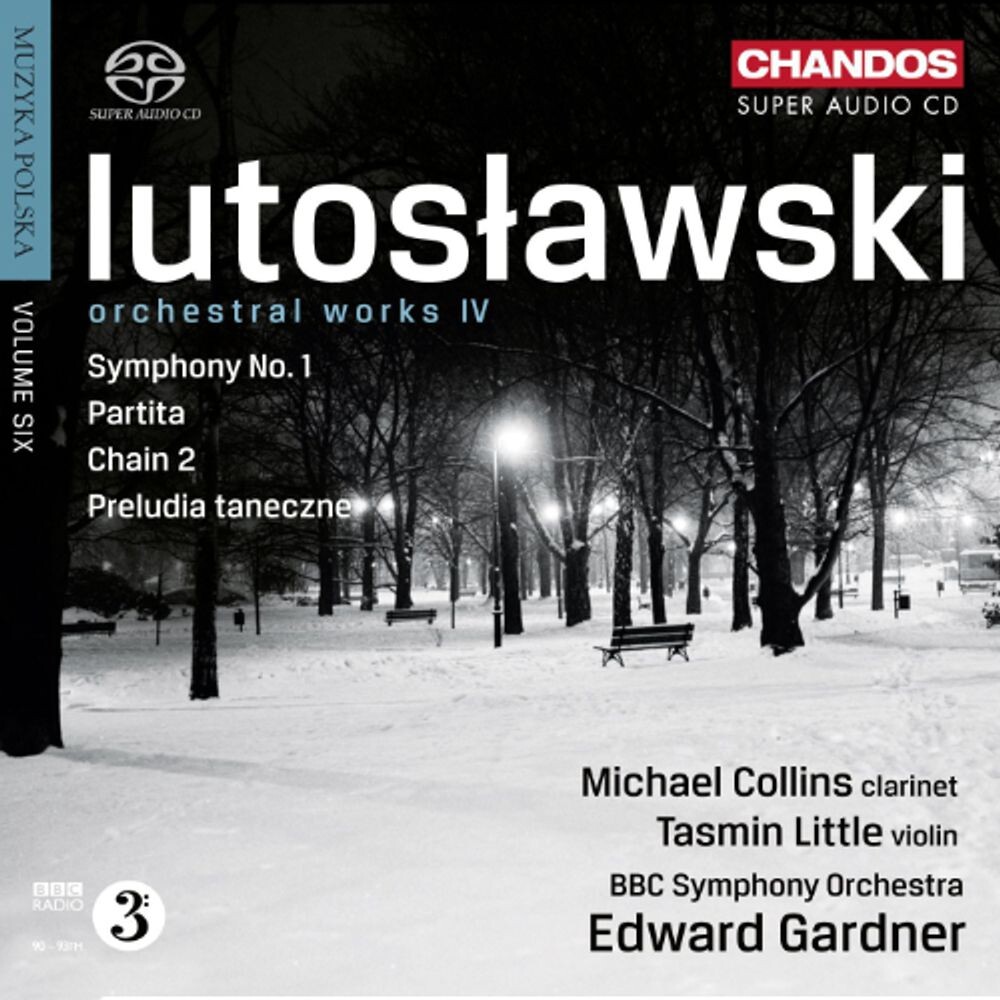 

Диск CD Lutoslawski: Orchestral Works IV - Symphony No. 1 / Partita / Chain 2 / Preludia Taneczne [Hybrid SACD] - Witold Lutoslawski, Edward Gardner, Michael Collins, Tasmin Little, BBC Symphony Orchestra