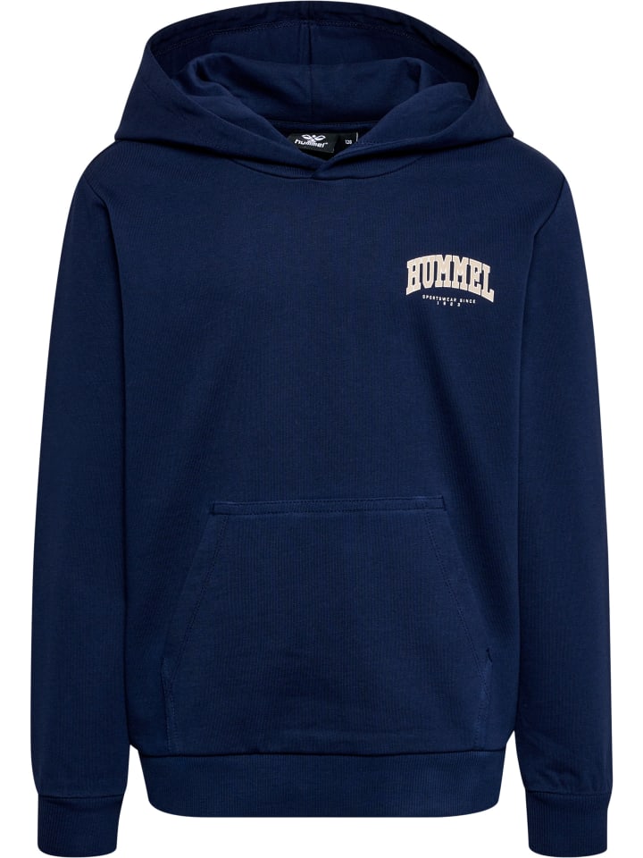 

Пуловер с капюшоном Hummel, черный ирис