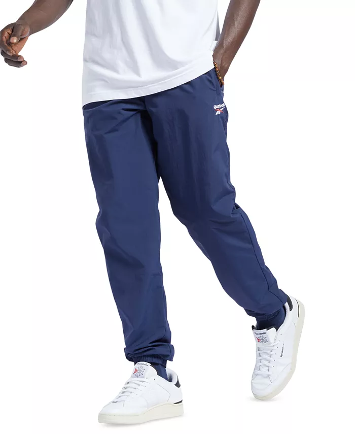 

Мужские спортивные брюки Icon Regular-Fit с логотипом Reebok, синий