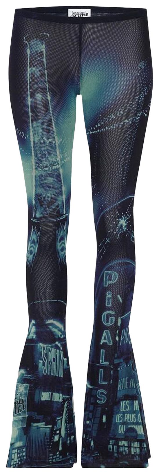 

Джинсы Jean Paul Gaultier Mesh Flare Trouser 'Pigalle', разноцветный