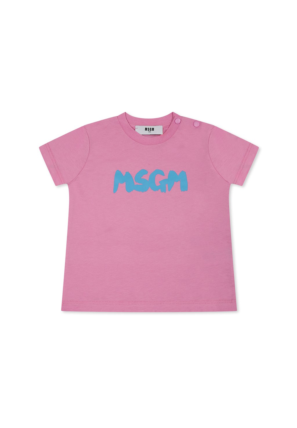 

Футболка с принтом A MANICA CORTA MSGM, фуксия