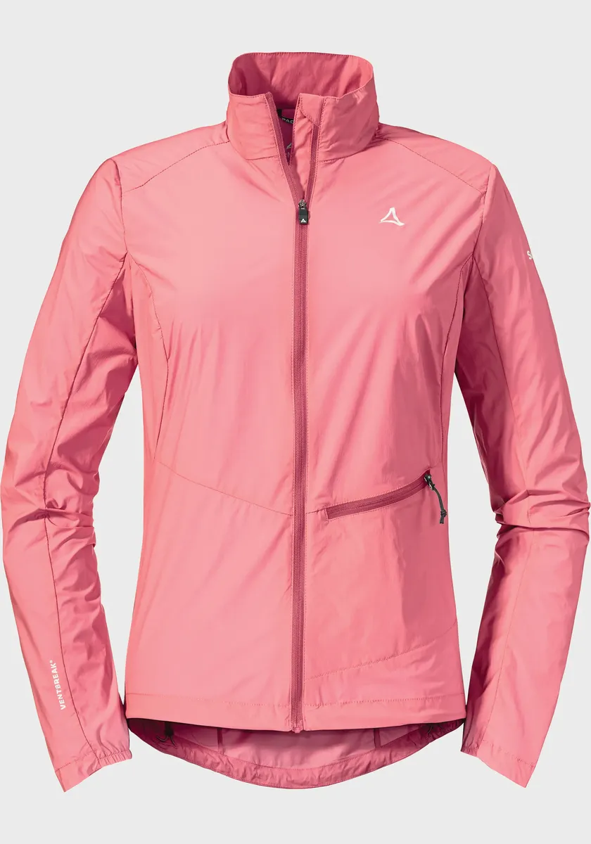 

Уличная куртка Schöffel "Jacket Val Bavona L", без капюшона, розовый