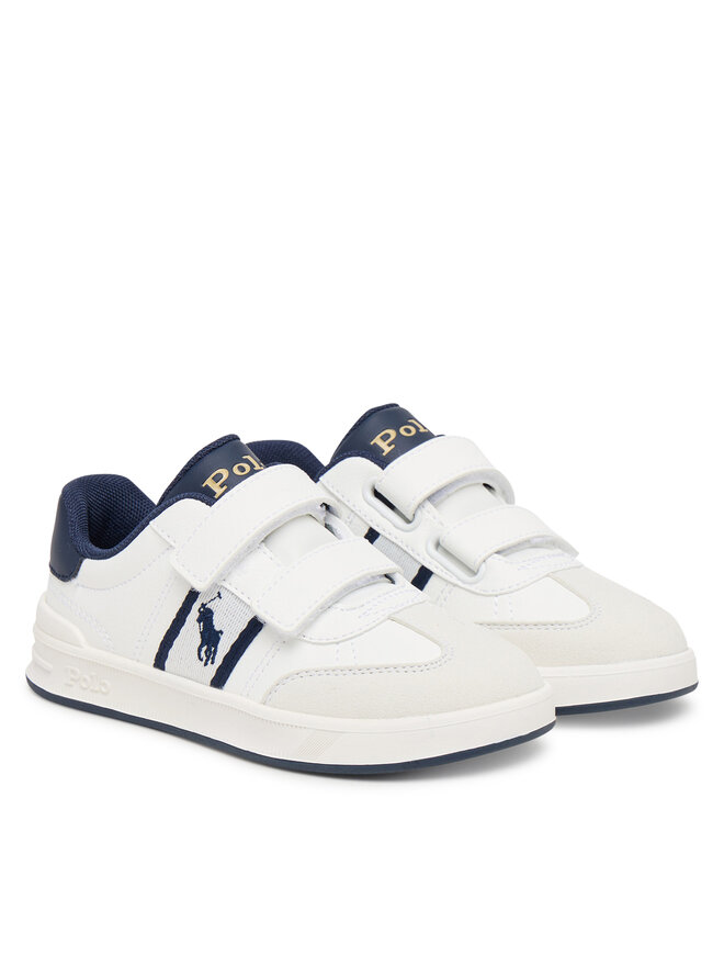 Кроссовки Heritage Court III T-Toe Ez RL03359102 Polo Ralph Lauren, белый — фото 2