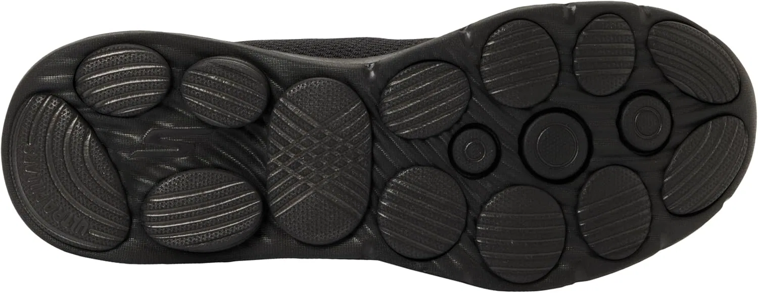 Мужские кроссовки Skechers Go Walk 8 Idris, Black Textile Trim — фото 2