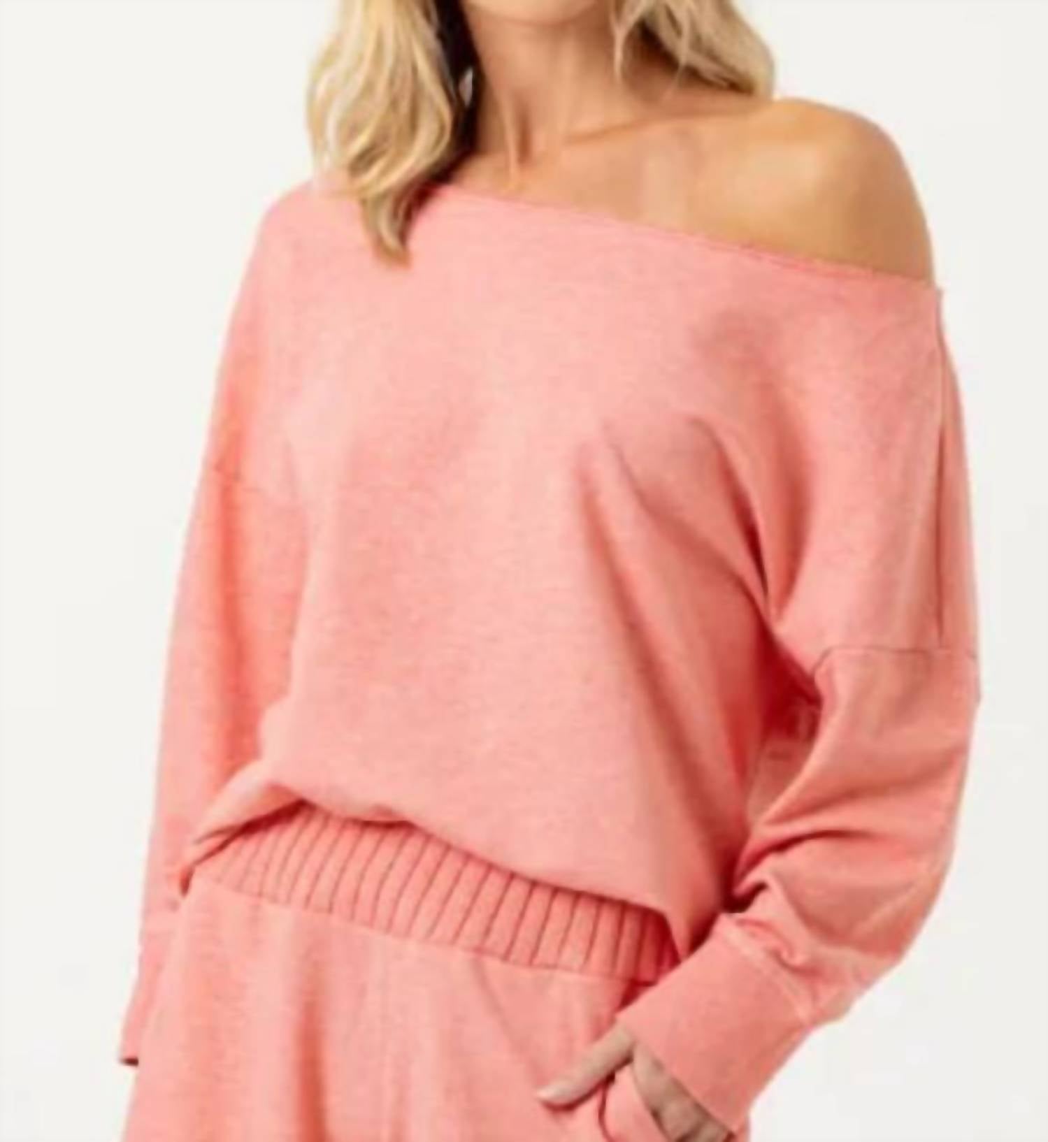 

Футболка женская sundays, цвет coral heather