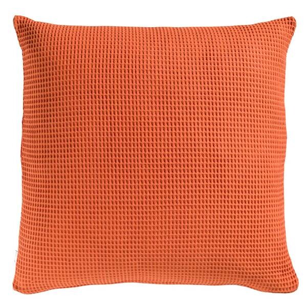 

Наволочка Heckett & Lane Wafel II, 80 см цвет kupfer orange