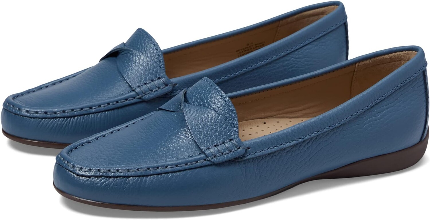 

Лоферы Beverley Road Marc Joseph New York, цвет Atlantic Blue Tumbled