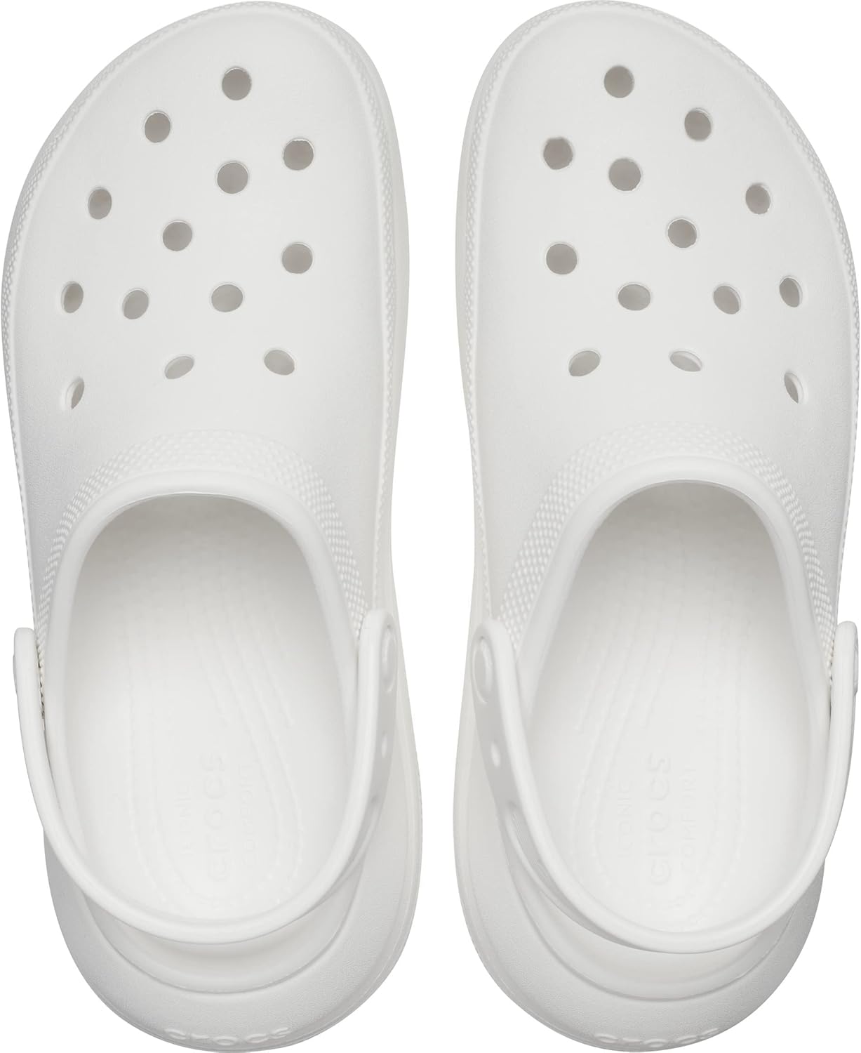 Сабо для взрослых унисекс Crush Clogs Crocs, белый — фото 3