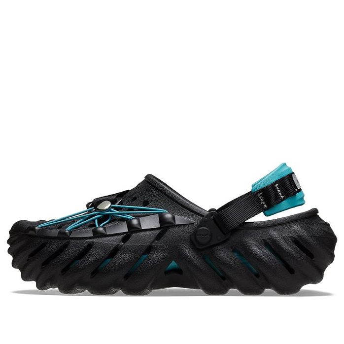 

Сандалии Crocs Echo Reflective Laces Clog 'Black Teal', черный