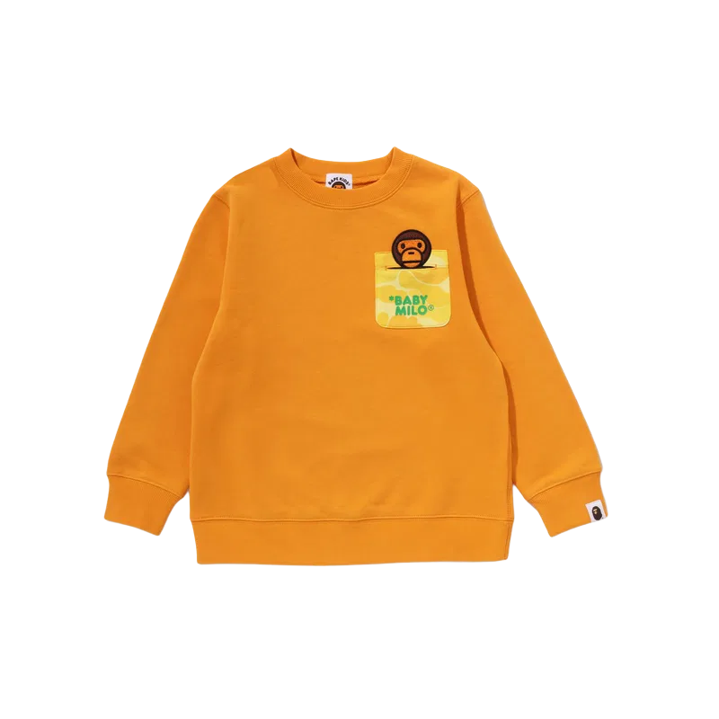 Свитшот детский A BATHING APE Blue BLX — фото 4