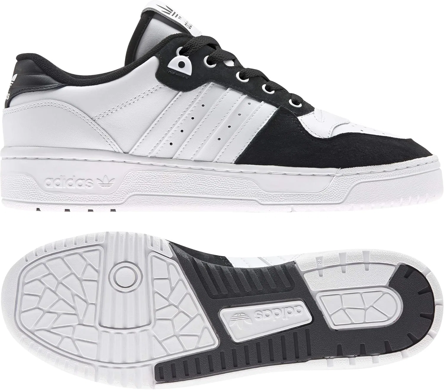 Кроссовки Adidas Sportive Code FW2747 Rivalry Low Colour FtwwhtCblack Leather — фото 3