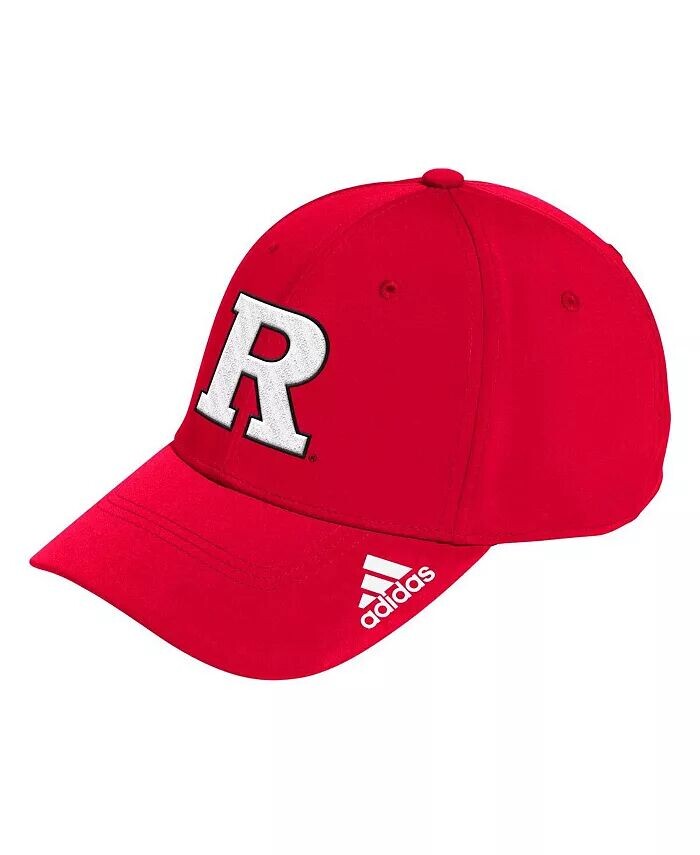 

Мужская кепка Scarlet Rutgers Scarlet Knights Locker Room Logo Flex adidas