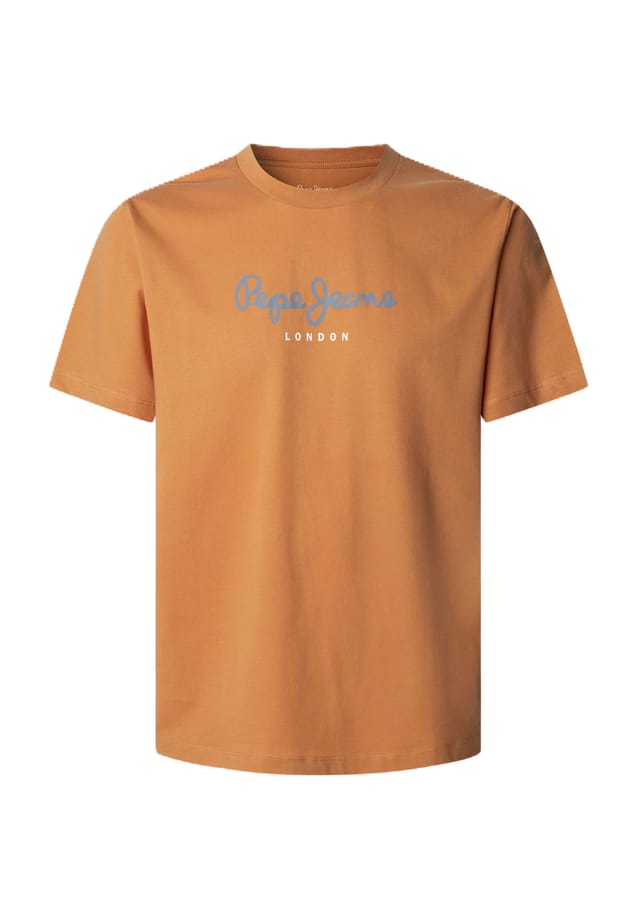 

Хлопковая футболка Pepe Jeans, оранжевый