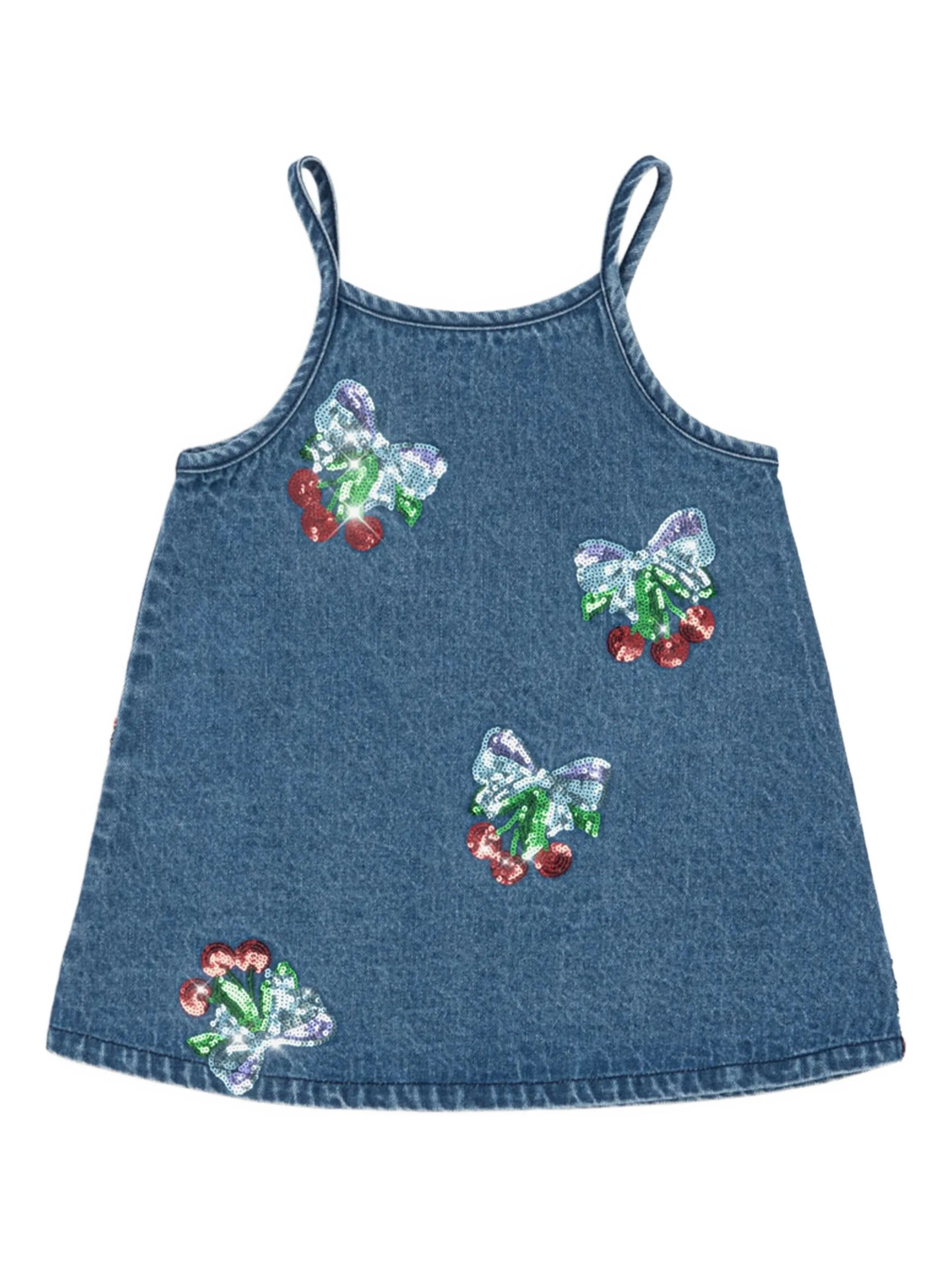 

Платье с пайетками Konges Sløjd, синий