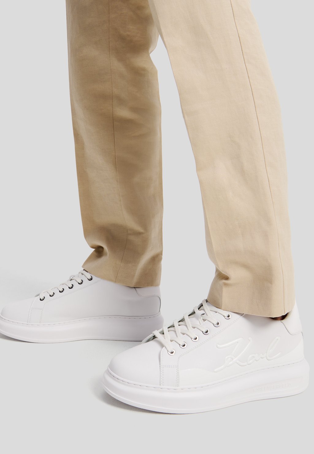 

Кроссовки KAPRI MENS KARL SIGNIA SHINE KARL LAGERFELD, белый