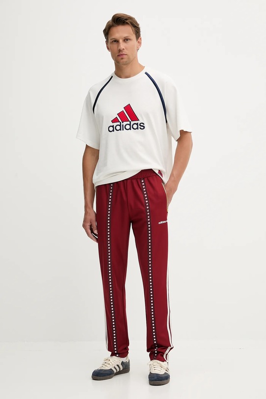 Спортивные брюки Adidas Originals, бордовый — фото 2