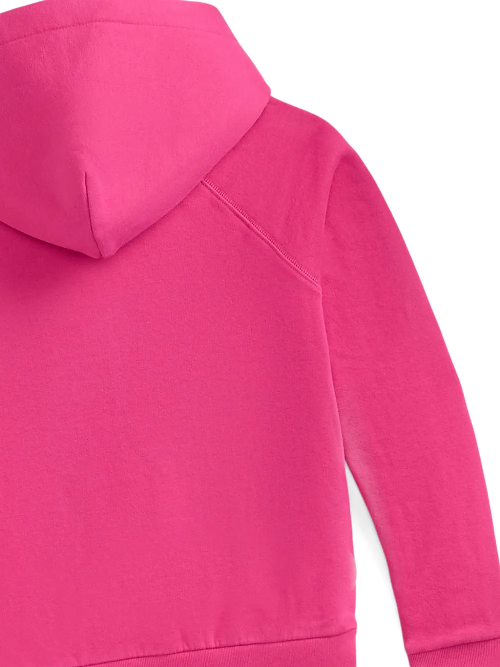 Худи с вышитым логотипом Polo Ralph Lauren Kids, розовый — фото 3