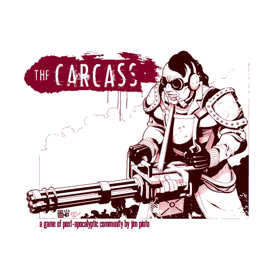 

Carcass, Roleplaying Books (Post World Games), мягкая обложка