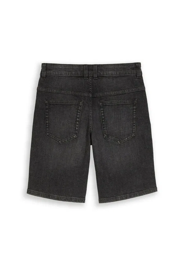 Джинсовые шорты Tom Tailor, Used Dark Stone Grey Denim — фото 2