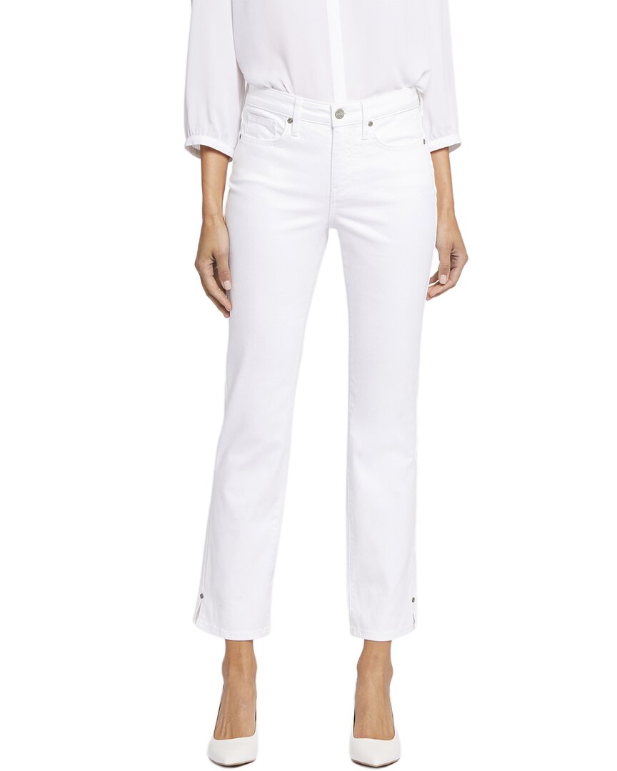 

Укороченные джинсы NYDJ Sheri Optic White Ankle