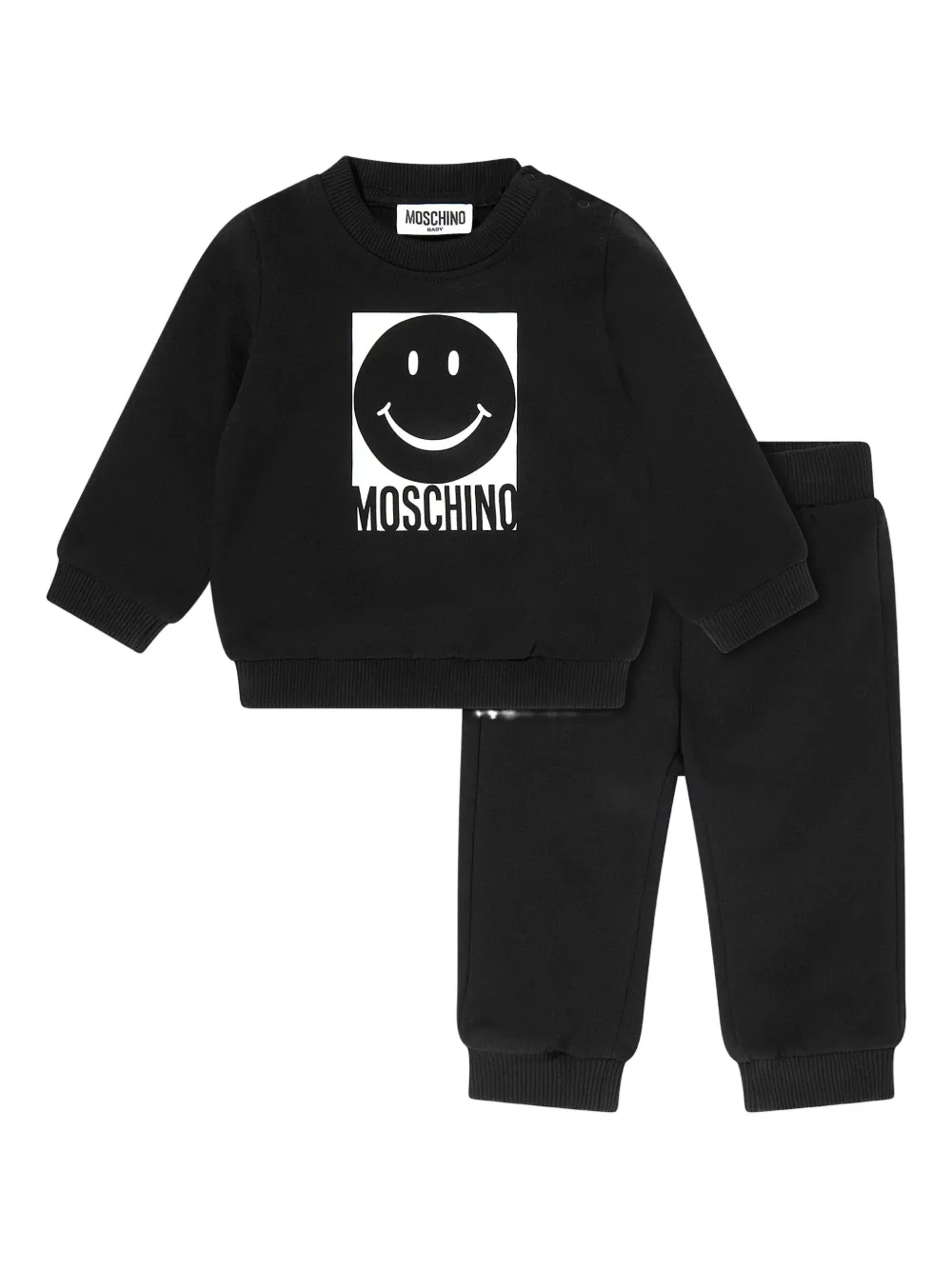 

Спортивный костюм с логотипом Moschino Kids, черный