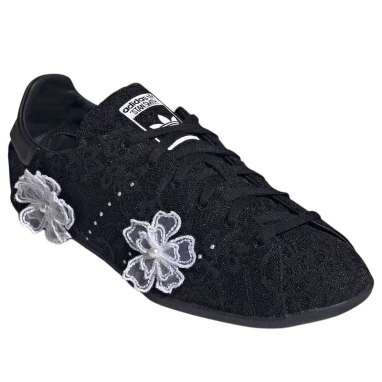 Кроссовки (WMNS) adidas x atmos pink Stan Smith Lo Pro 'Core Black' — фото 3