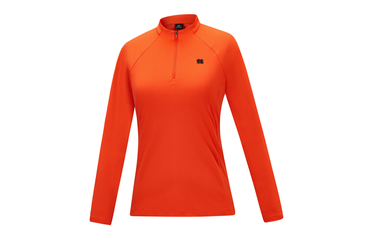 

Футболка с регланными рукавами для женщин KOLON SPORT, оранжевый