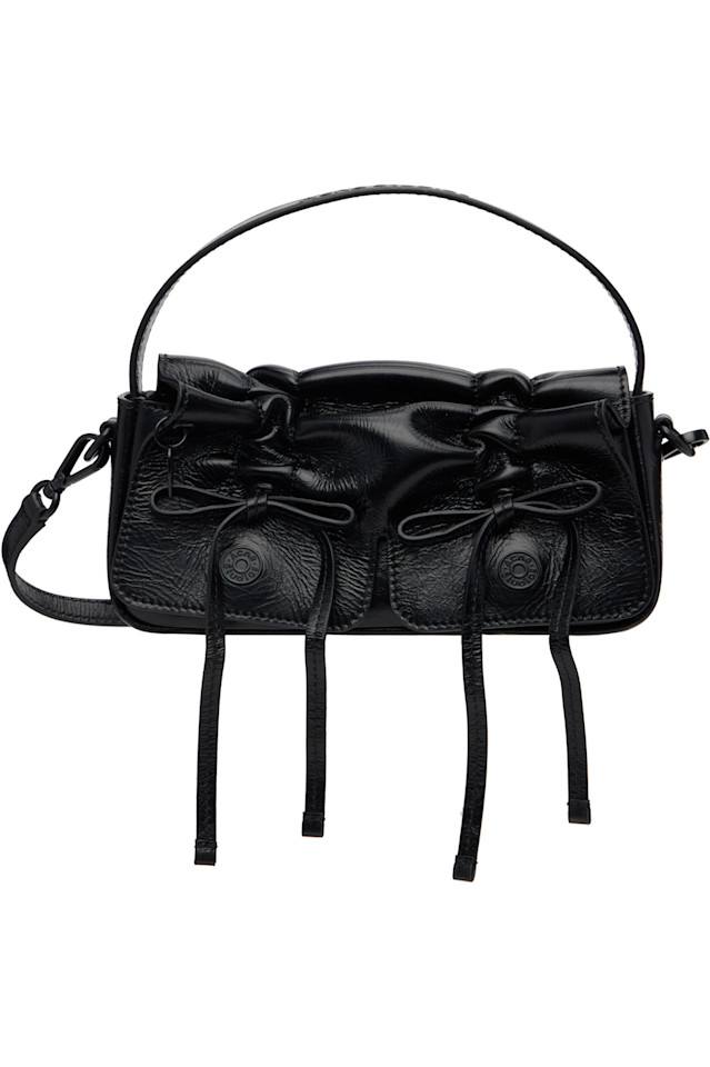 

Многокарманная микросумка Acne Studios, черный