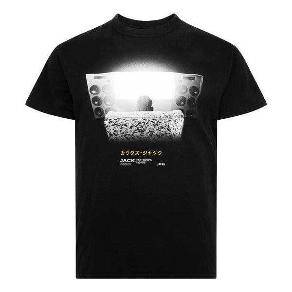 

Футболка cactus jack x playstation chair t-shirt 'black' Travis Scott, черный