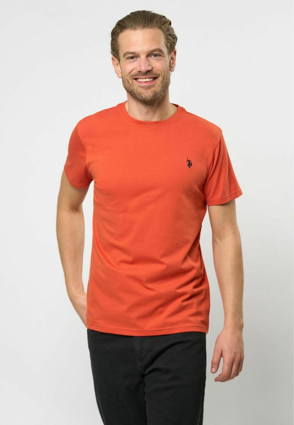 

Базовая футболка ARJUN U.S. Polo Assn., оранжевый