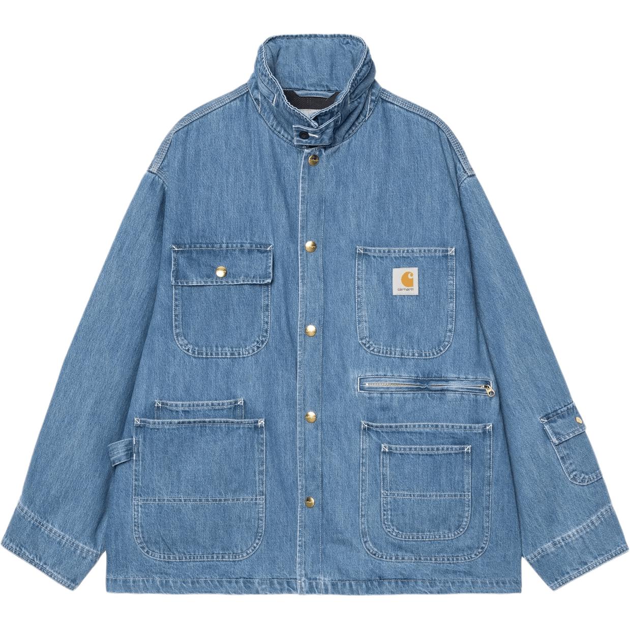 

Carhartt WIP Джинсовая куртка с принтом, Blue