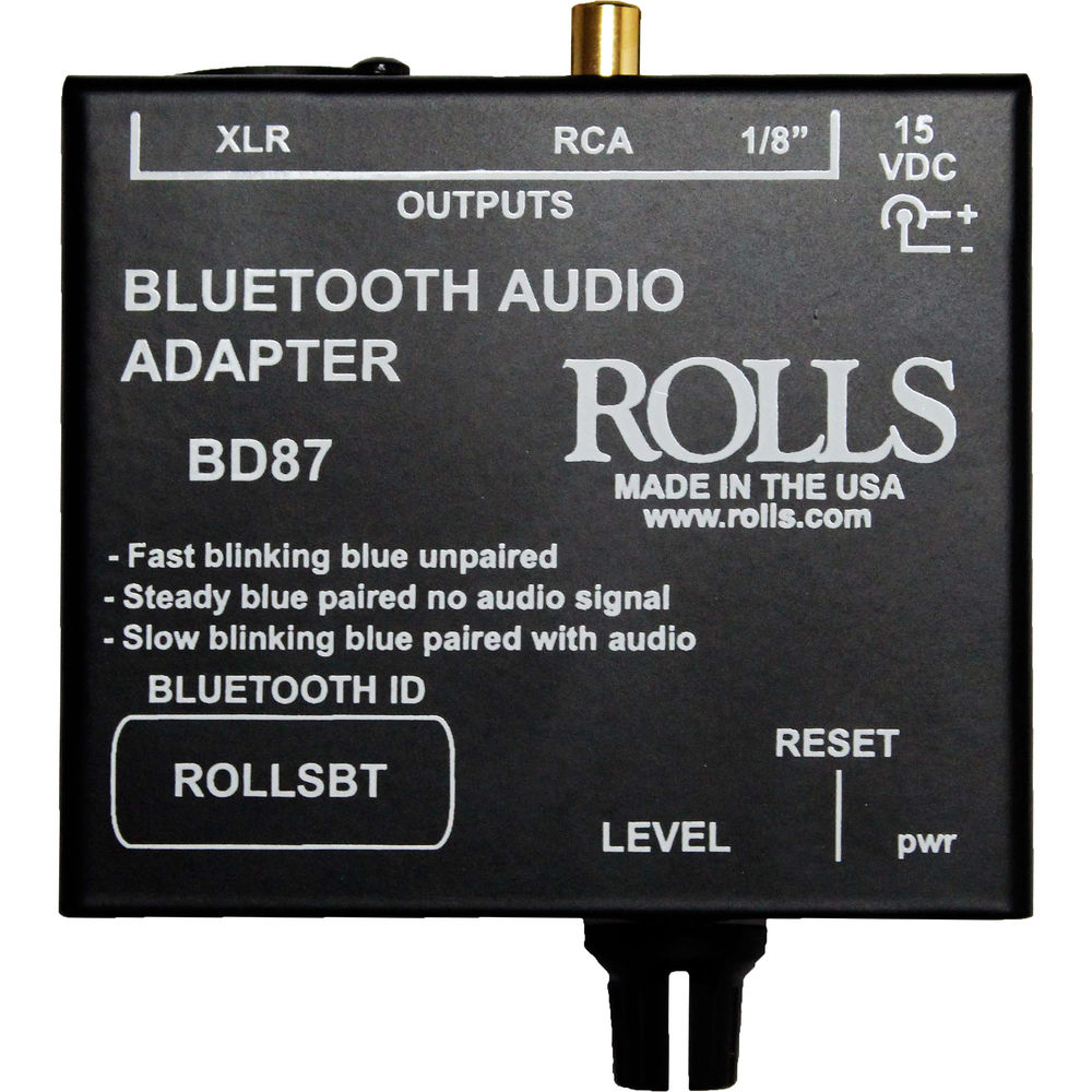 

Rolls BD87 Bluetooth Audio Adapter BD87