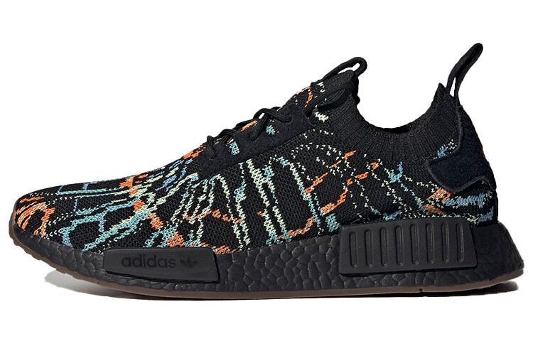 

Кроссовки Adidas Originals Nmd R1 Primeknit Black Multicolor, Черный, Кроссовки Adidas Originals Nmd R1 Primeknit Black Multicolor