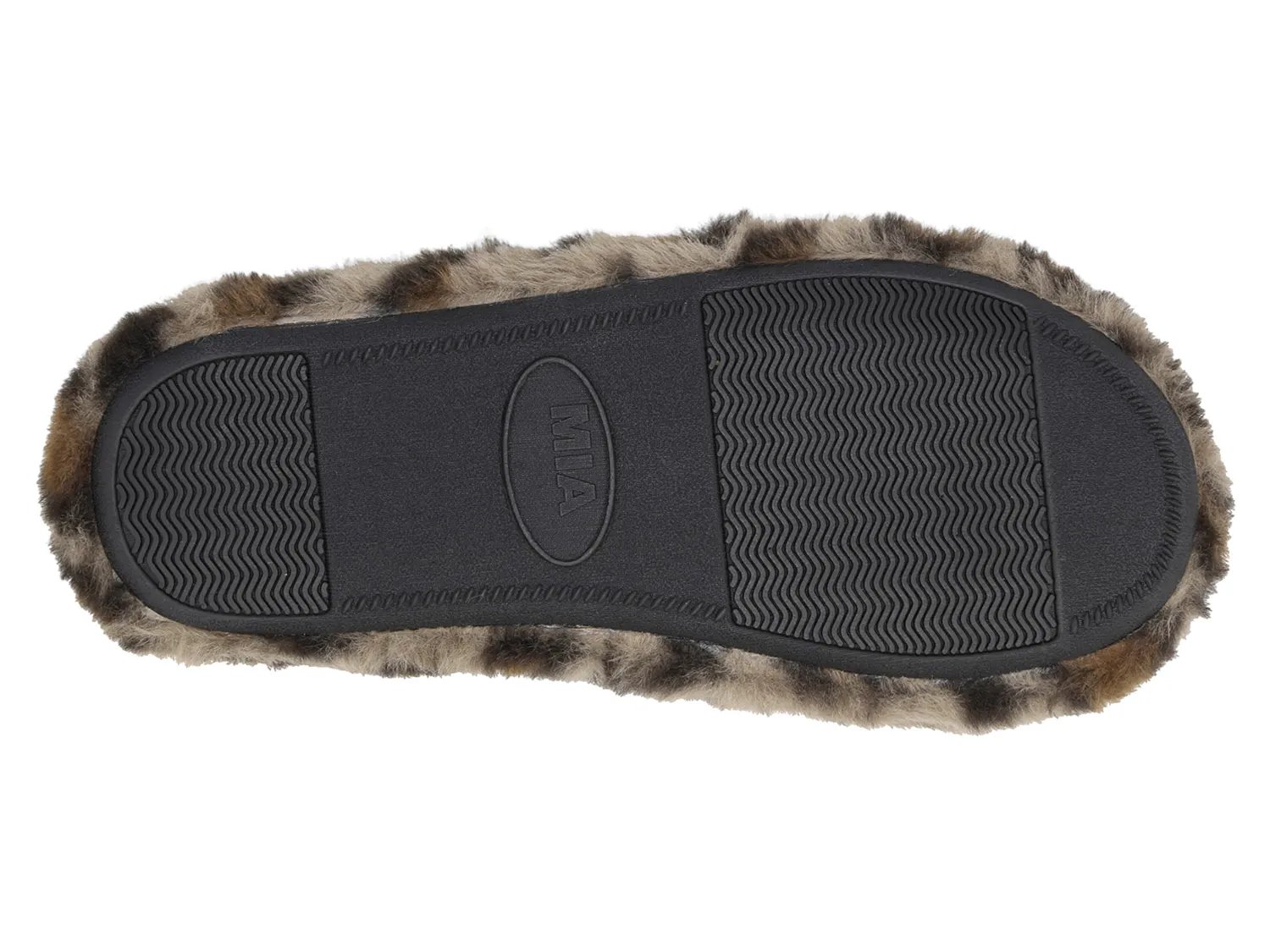 Тапочки Mia Sled Slipper, Black/Tan Leopard — фото 4