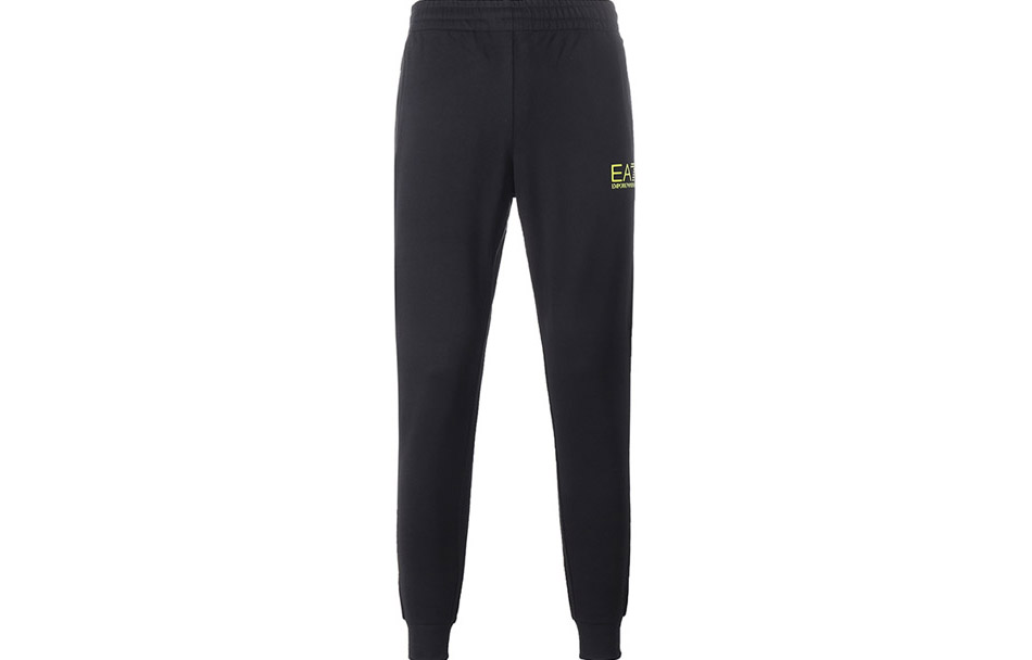 

EMPORIO ARMANI Трикотажные спортивные штаны EA7, мужские, черные