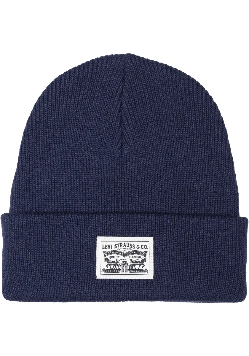 

Шапка-бини Levi's "BACKPATCH", унисекс, синий