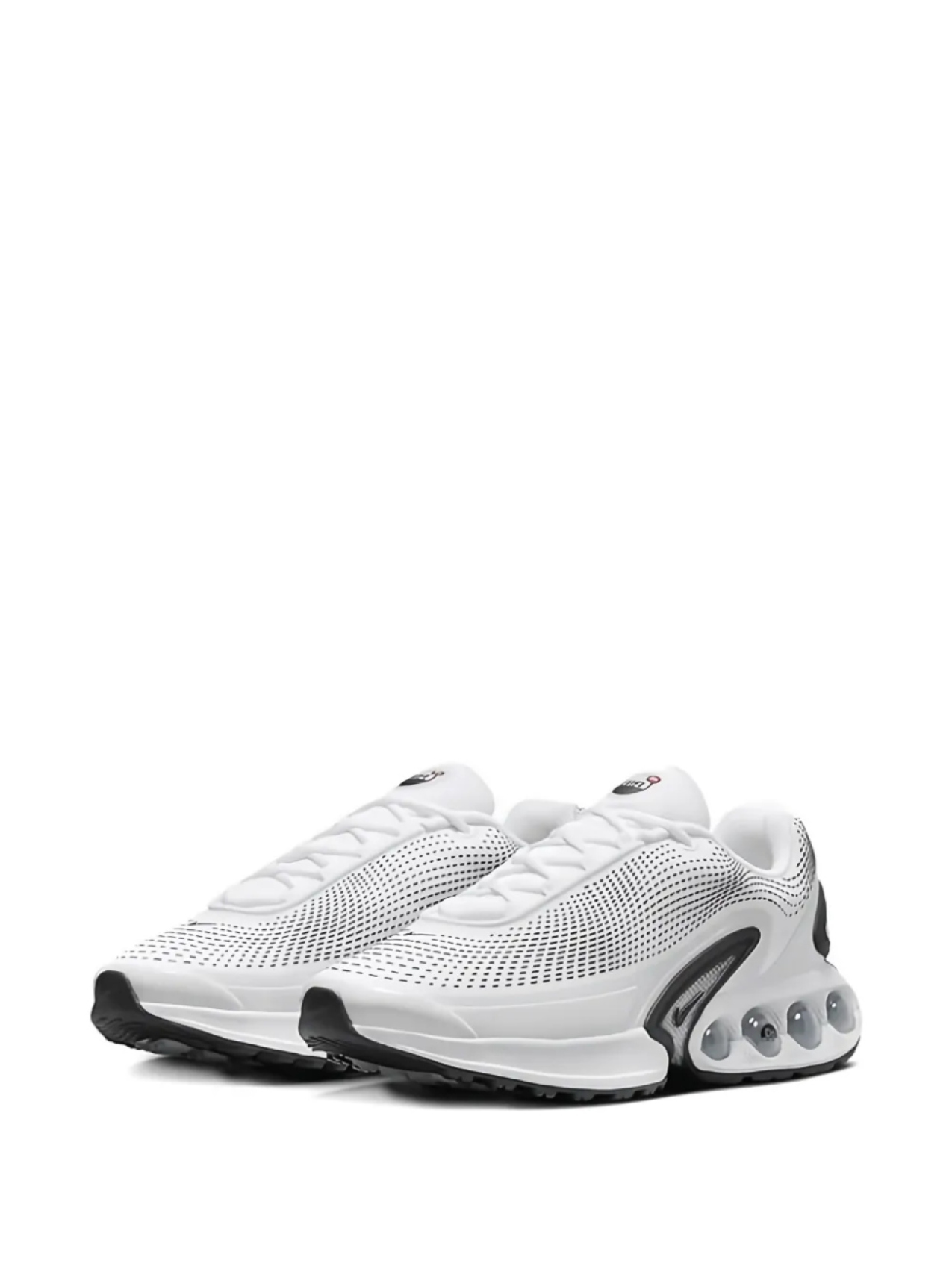 Кроссовки Air Max Dn "Белый/Фотонная пыль/Металлик серебристый" Nike, серый — фото 2