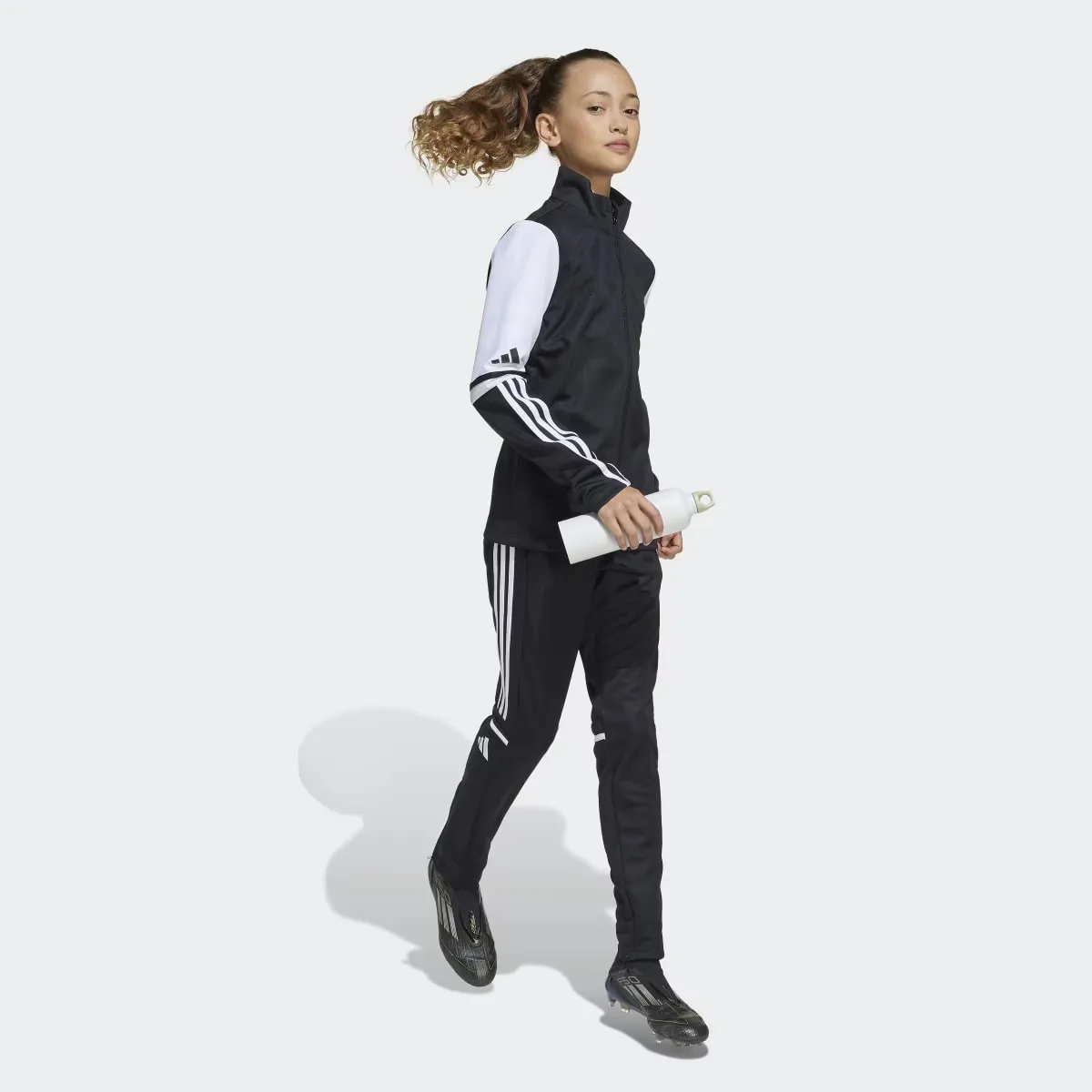 Squadra 25 Детская тренировочная куртка Adidas, чёрный — фото 4