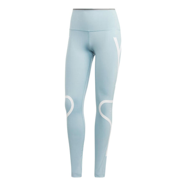 

Леггинсы (WMNS) adidas by Stella McCartney TruePace Running Leggings 'Blue', синий