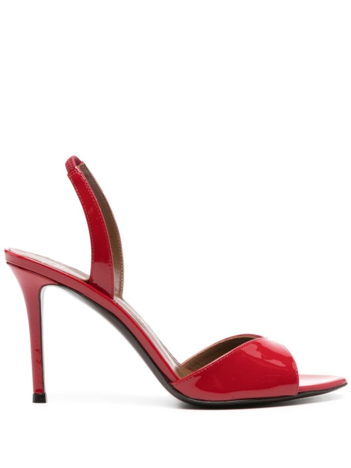 

Giuseppe Zanotti босоножки с ремешком на пятке, красный