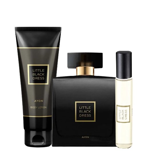 

Набор Avon Little Black Dress [Духи 50 мл + Бальзам + Духи]