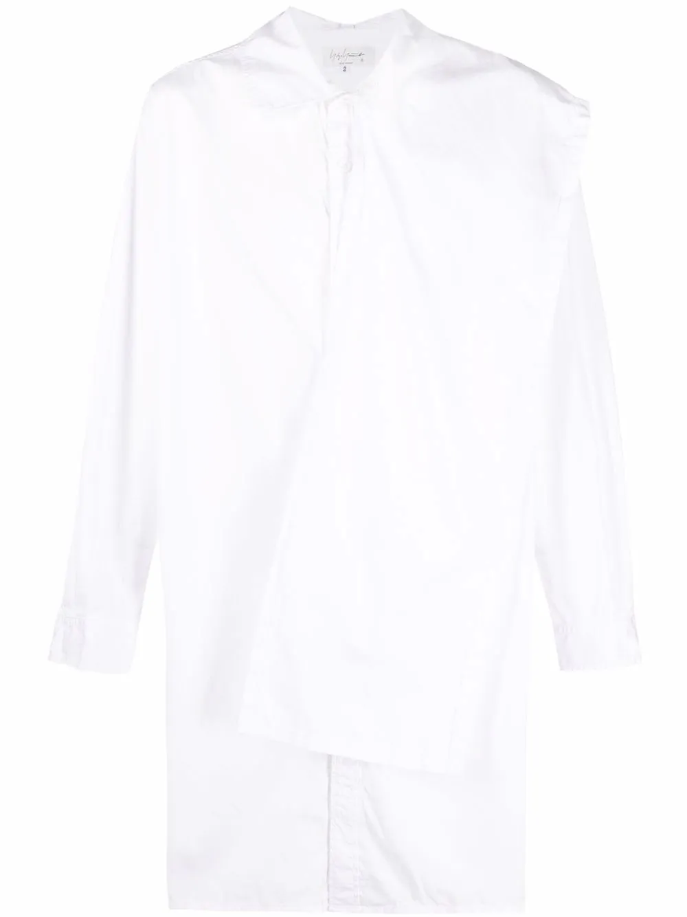 

Рубашка с длинными рукавами Yohji Yamamoto, белый
