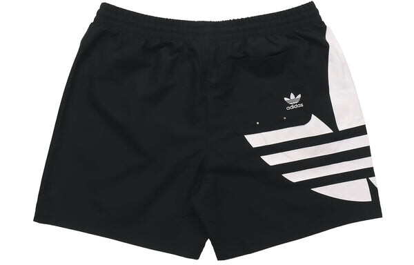Шорты trefoil swim shorts '' Adidas, черный — фото 2