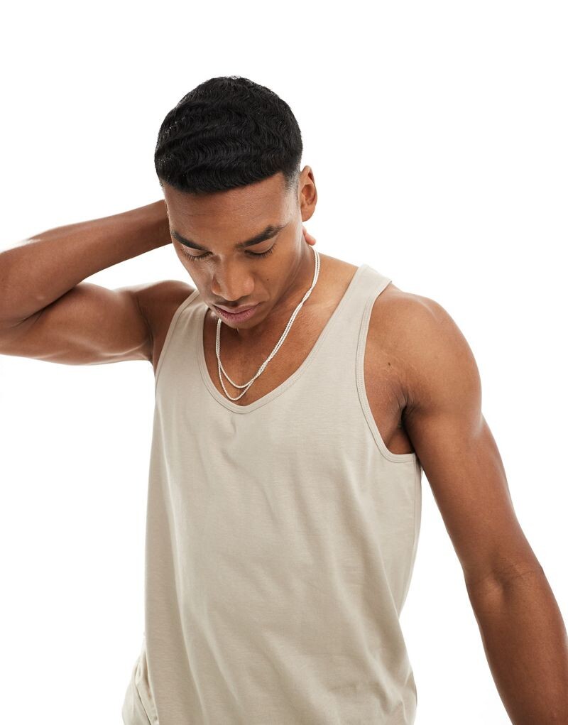 

Каменный жилет ASOS DESIGN